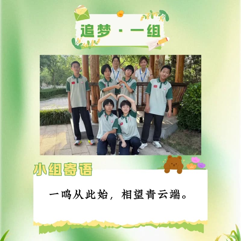 小组风采